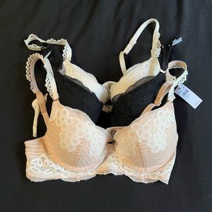 LIMITED EDITION Aerie plunge pushup bras